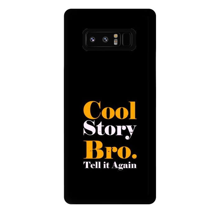 Galaxy Note 8 StrongFit cool story by TMSarts