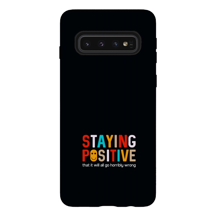 Galaxy S10 StrongFit staying positive  by TMSarts