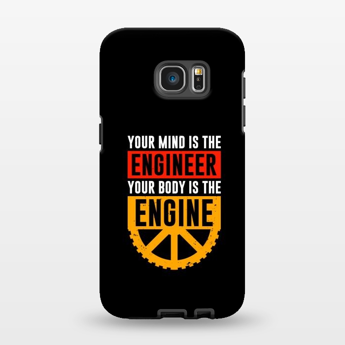 Galaxy S7 EDGE StrongFit your mind the engineer  by TMSarts