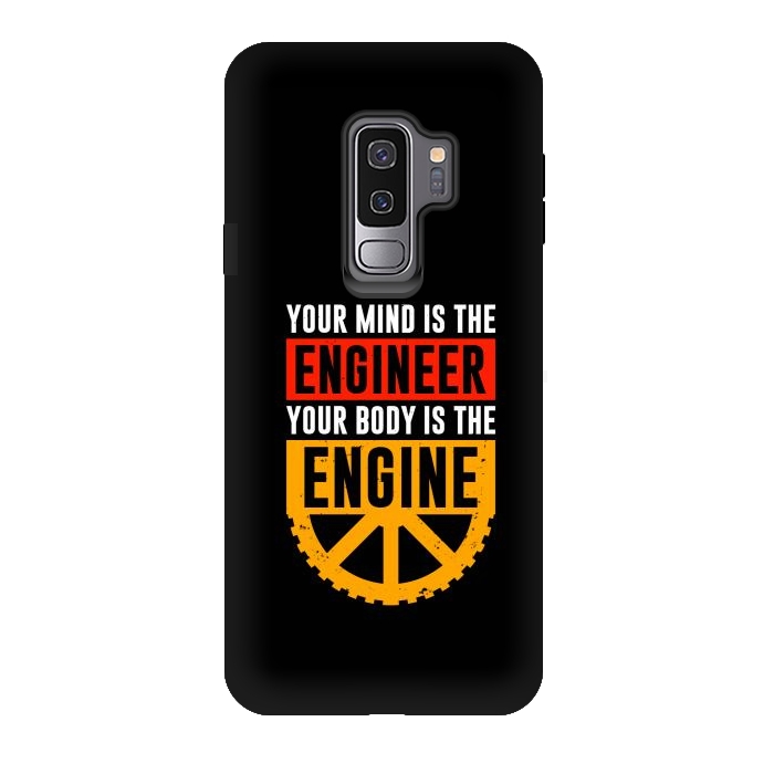 Galaxy S9 plus StrongFit your mind the engineer  by TMSarts