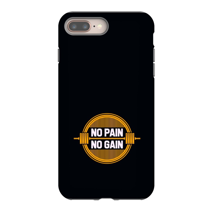 iPhone 7 plus StrongFit no pain no gain by TMSarts