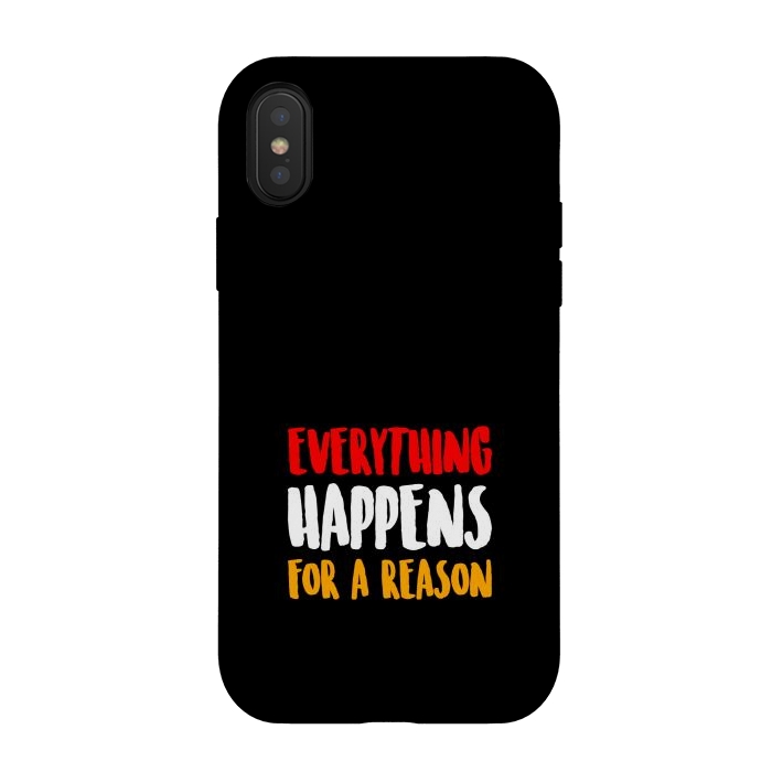 iPhone Xs / X StrongFit everything happens by TMSarts