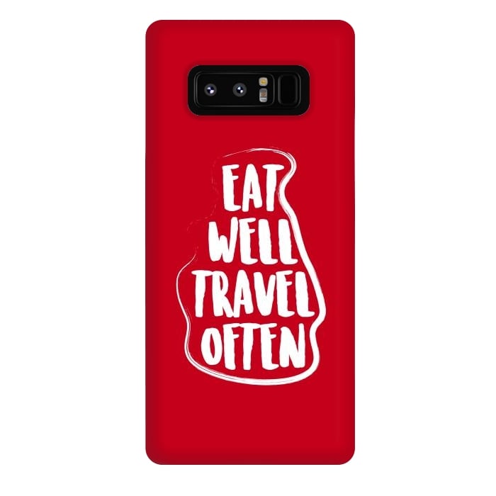 Galaxy Note 8 StrongFit eat well travel often by TMSarts