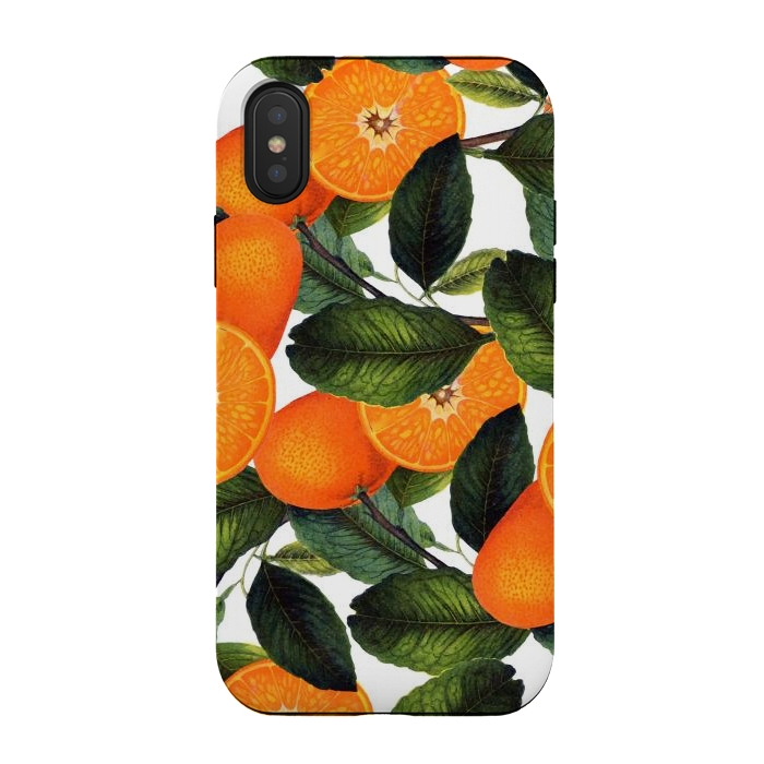 iPhone Xs / X StrongFit The Forbidden Orange by Uma Prabhakar Gokhale