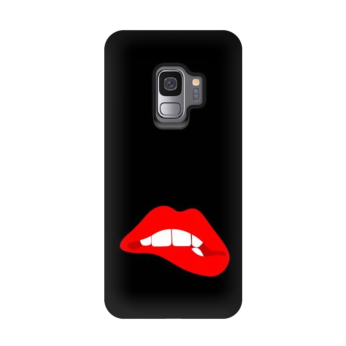 Galaxy S9 StrongFit romantic lip by TMSarts