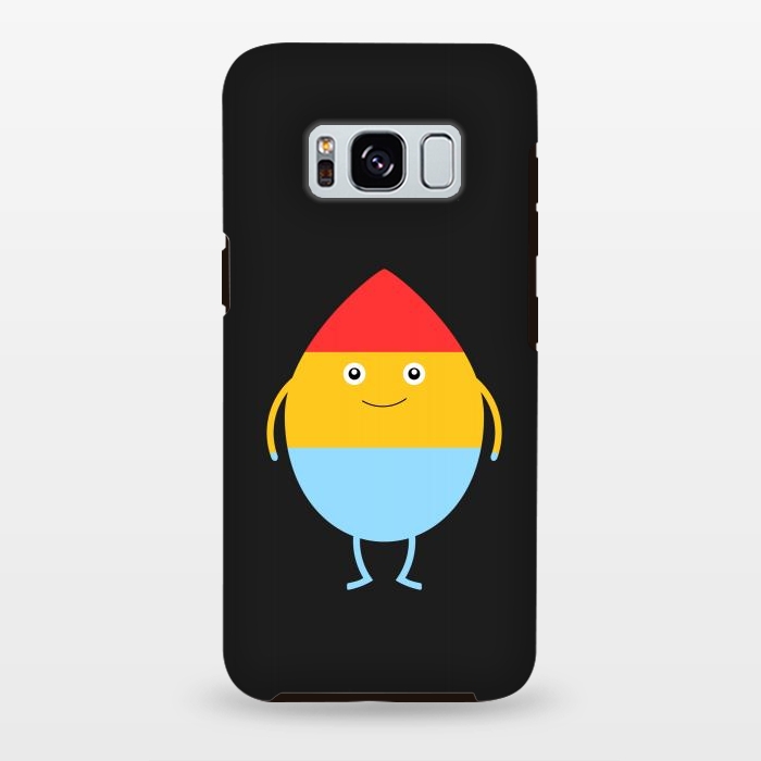 Galaxy S8 plus StrongFit cute bubble  by TMSarts