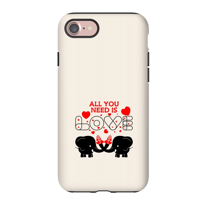 iPhone 7 StrongFit all you need elephants by TMSarts