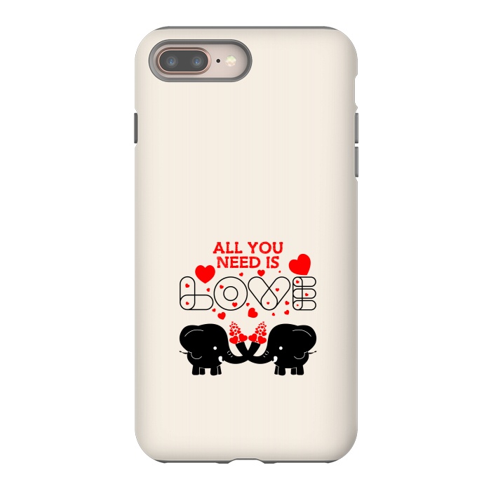iPhone 7 plus StrongFit all you need elephants by TMSarts