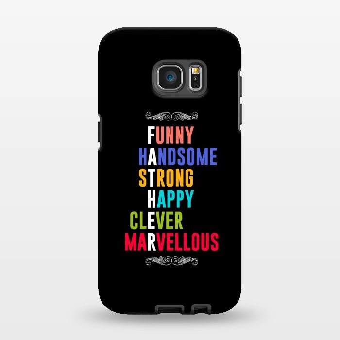 Galaxy S7 EDGE StrongFit father strong by TMSarts