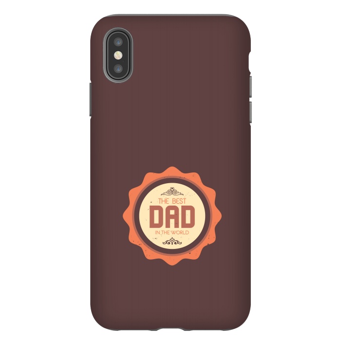 iPhone Xs Max StrongFit dad world by TMSarts
