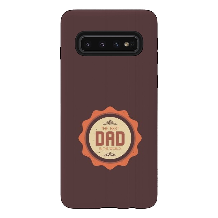 Galaxy S10 StrongFit dad world by TMSarts