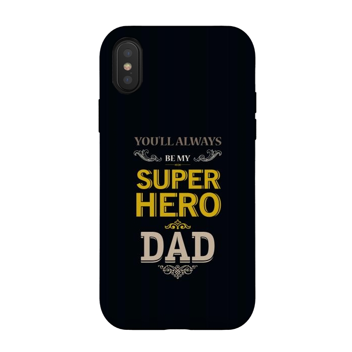 iPhone Xs / X StrongFit be my hero by TMSarts