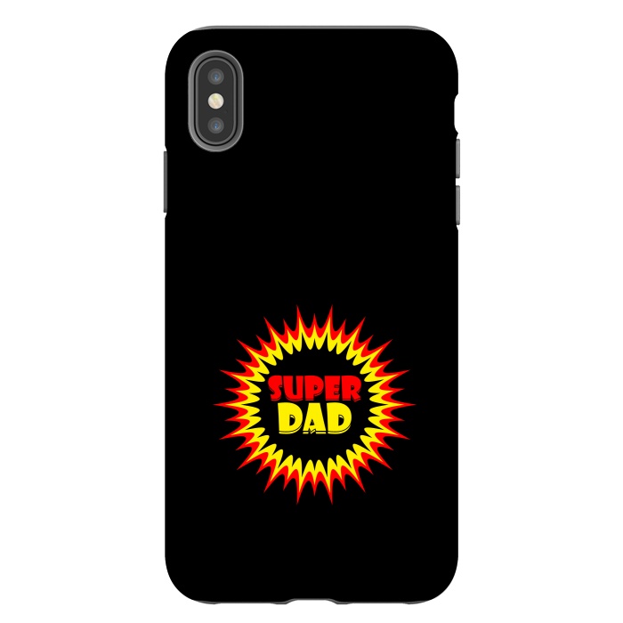 iPhone Xs Max StrongFit super dad sign by TMSarts