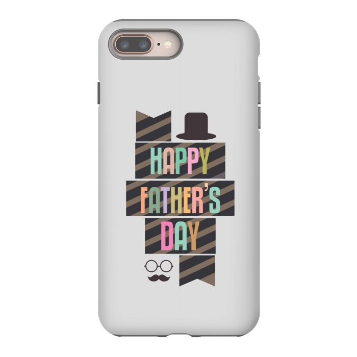 iPhone 7 plus StrongFit retro fathers day by TMSarts