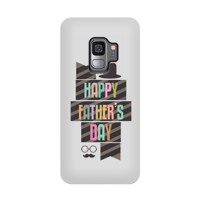 Galaxy S9 StrongFit retro fathers day by TMSarts