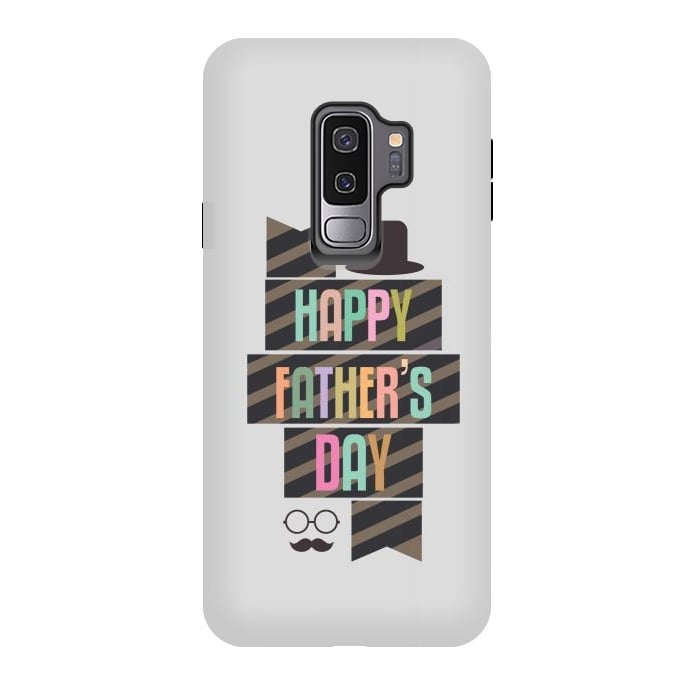 Galaxy S9 plus StrongFit retro fathers day by TMSarts