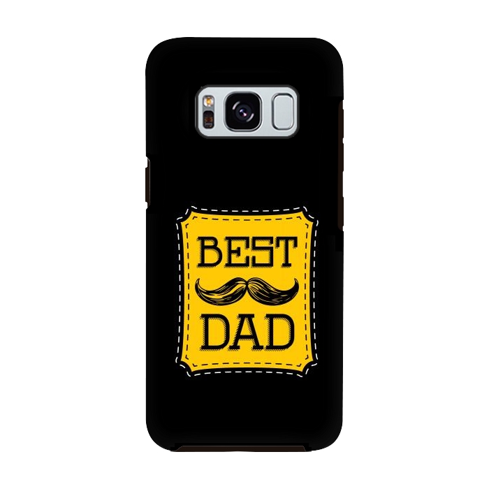 Galaxy S8 StrongFit best dad by TMSarts