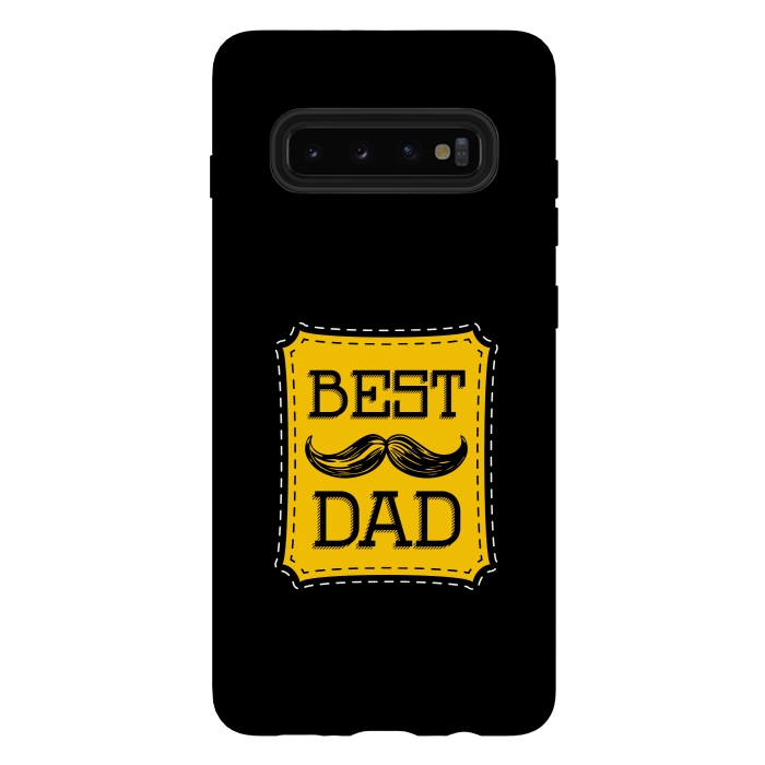 Galaxy S10 plus StrongFit best dad by TMSarts