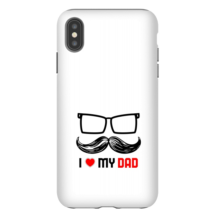 iPhone Xs Max StrongFit i love my dad by TMSarts