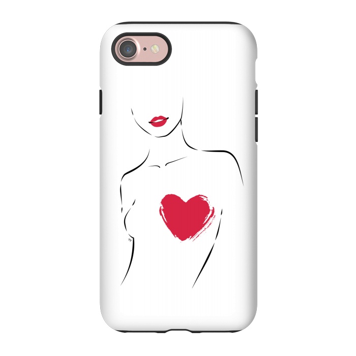 iPhone 7 StrongFit Love Torso by Martina