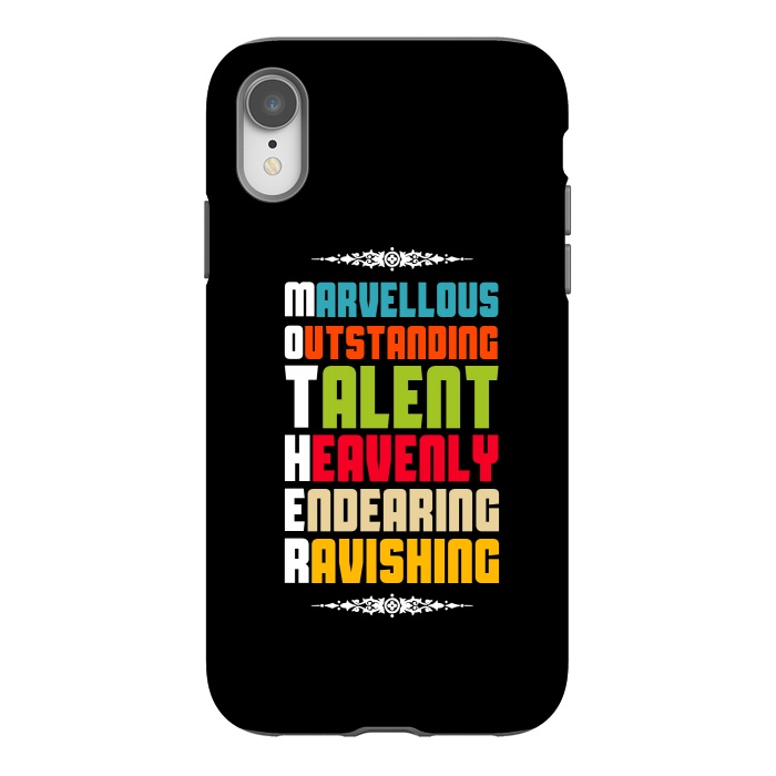 iPhone Xr StrongFit talent mother by TMSarts