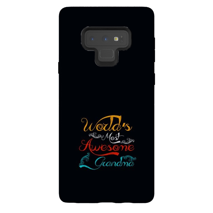 Galaxy Note 9 StrongFit awesome grandma by TMSarts