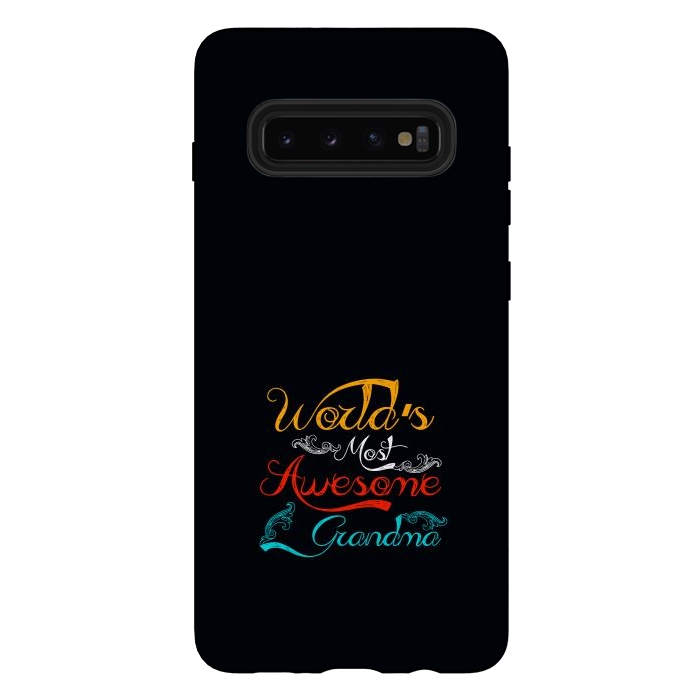 Galaxy S10 plus StrongFit awesome grandma by TMSarts