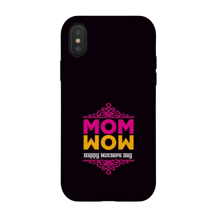 iPhone Xs / X StrongFit mom wow by TMSarts