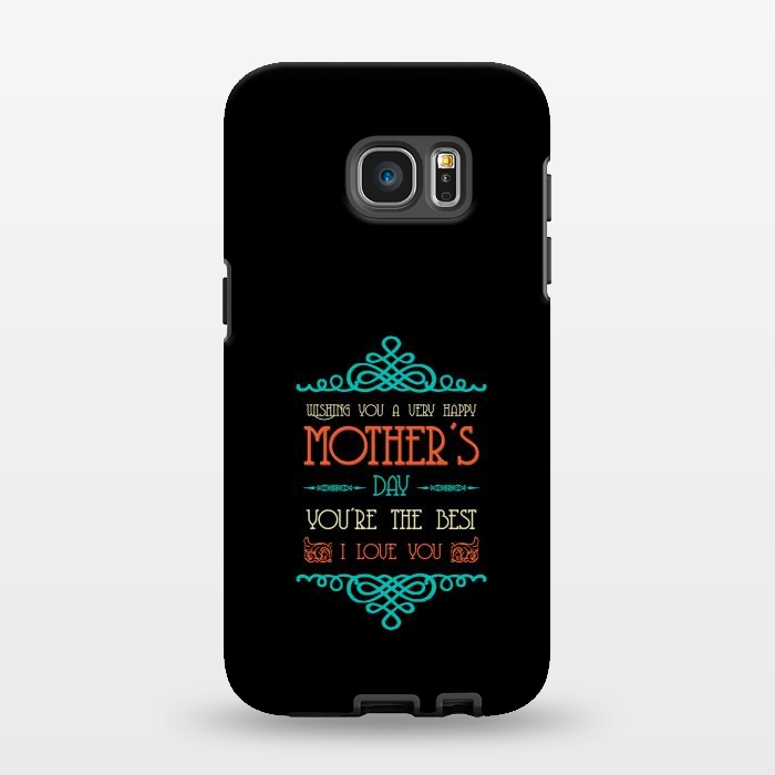 Galaxy S7 EDGE StrongFit wishing mothers day by TMSarts