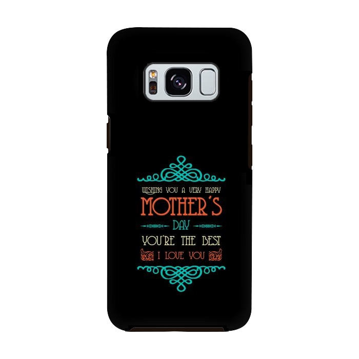 Galaxy S8 StrongFit wishing mothers day by TMSarts