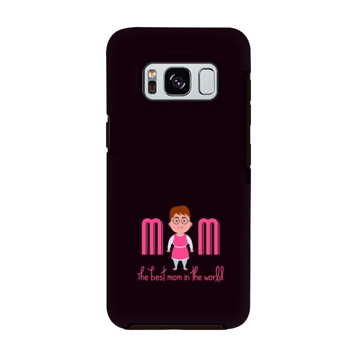Galaxy S8 StrongFit funny mom by TMSarts