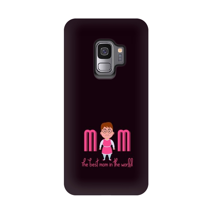 Galaxy S9 StrongFit funny mom by TMSarts