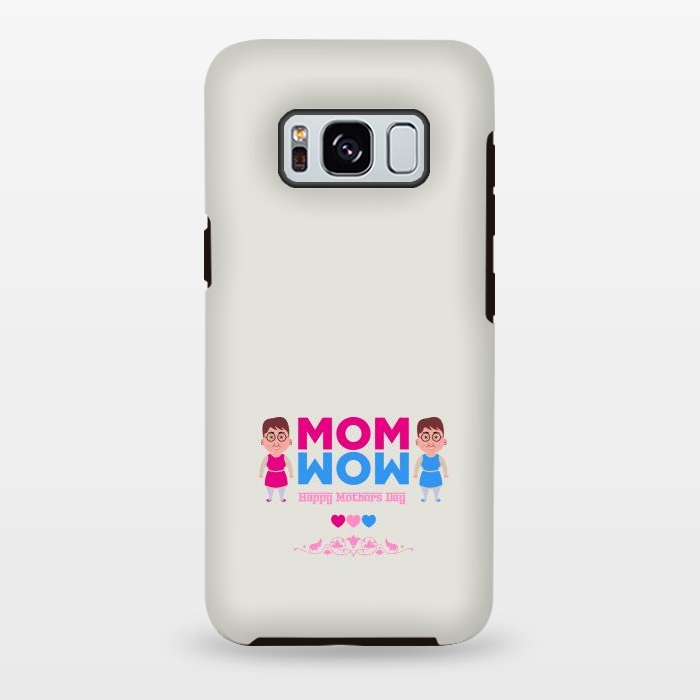 Galaxy S8 plus StrongFit mom wow cartoon by TMSarts