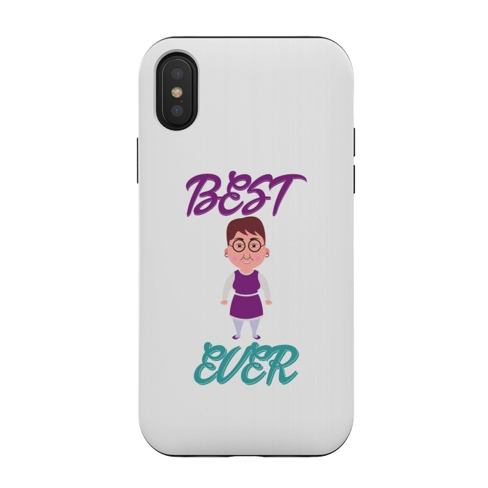 iPhone Xs / X StrongFit best mom ever by TMSarts