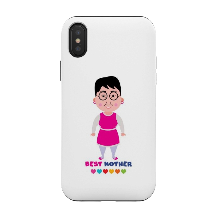 iPhone Xs / X StrongFit best mother by TMSarts