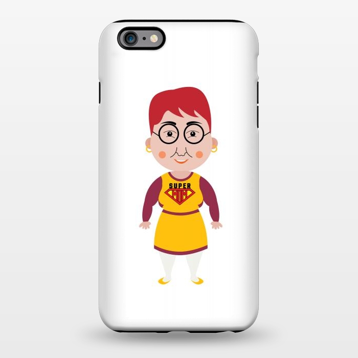 iPhone 6/6s plus StrongFit super mom cartoon by TMSarts