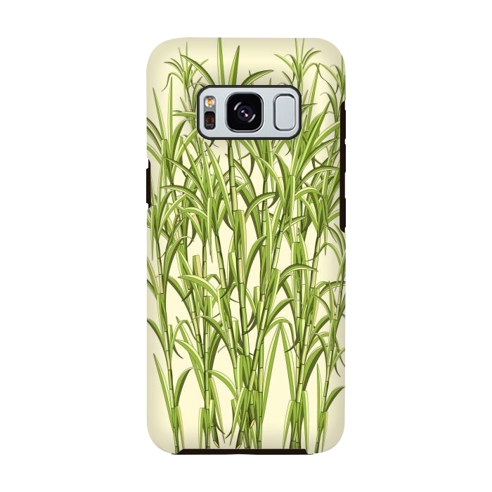 Galaxy S8 StrongFit Sugar Cane Exotic Plant by BluedarkArt
