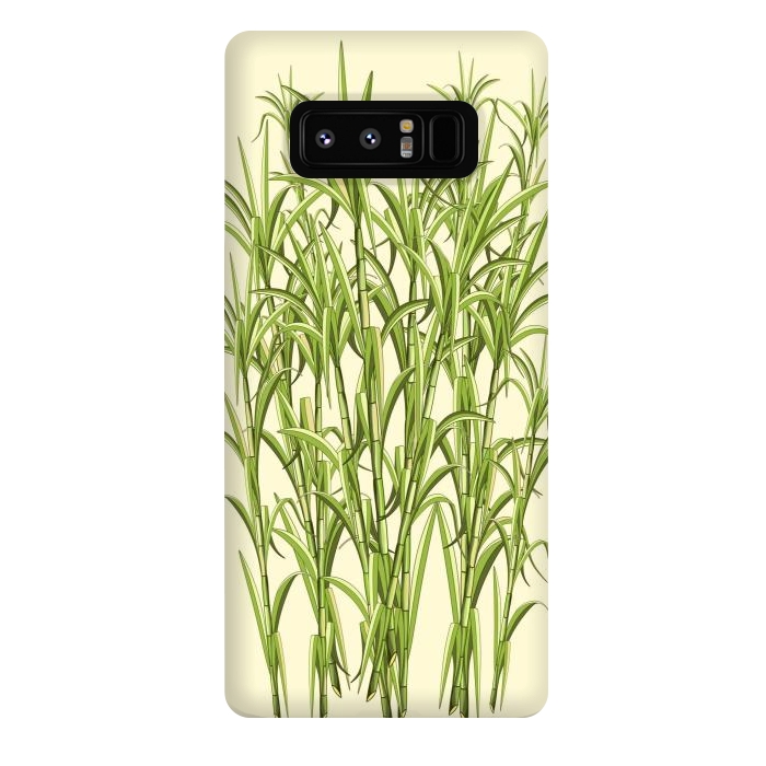 Galaxy Note 8 StrongFit Sugar Cane Exotic Plant by BluedarkArt