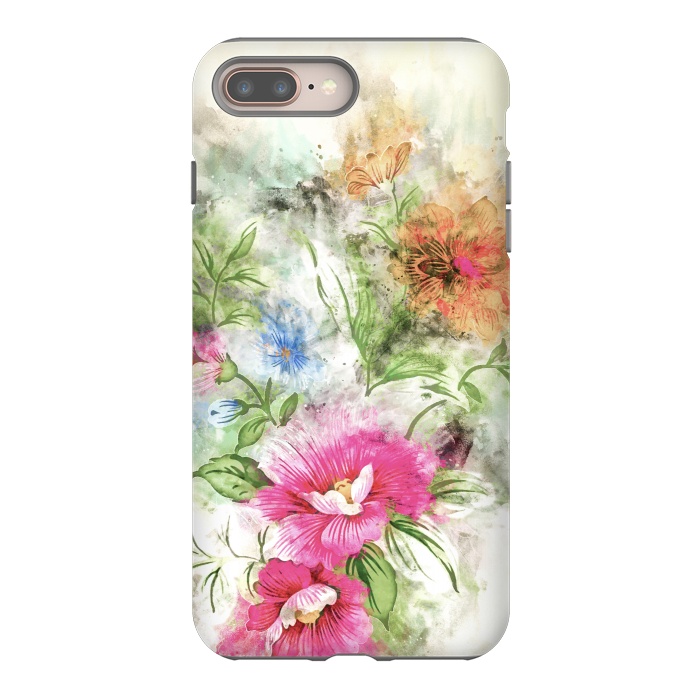 iPhone 7 plus StrongFit Couple of Flowers by Creativeaxle