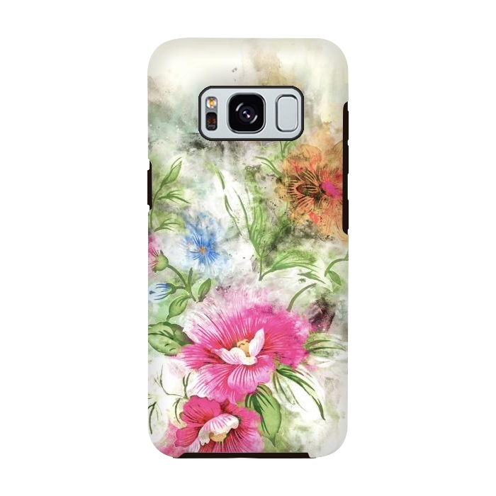 Galaxy S8 StrongFit Couple of Flowers by Creativeaxle