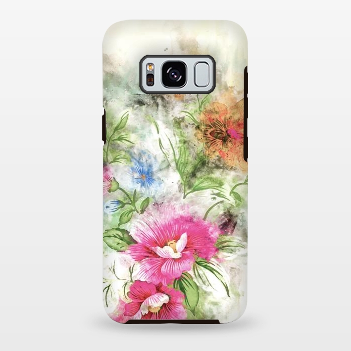 Galaxy S8 plus StrongFit Couple of Flowers by Creativeaxle
