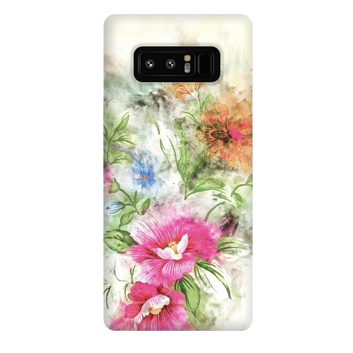 Galaxy Note 8 StrongFit Couple of Flowers by Creativeaxle