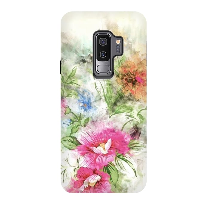 Galaxy S9 plus StrongFit Couple of Flowers by Creativeaxle