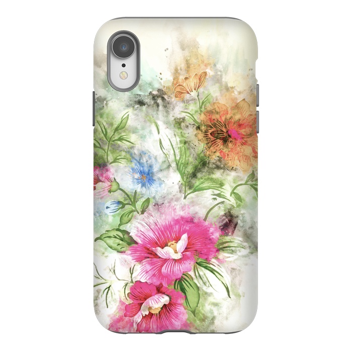 iPhone Xr StrongFit Couple of Flowers by Creativeaxle