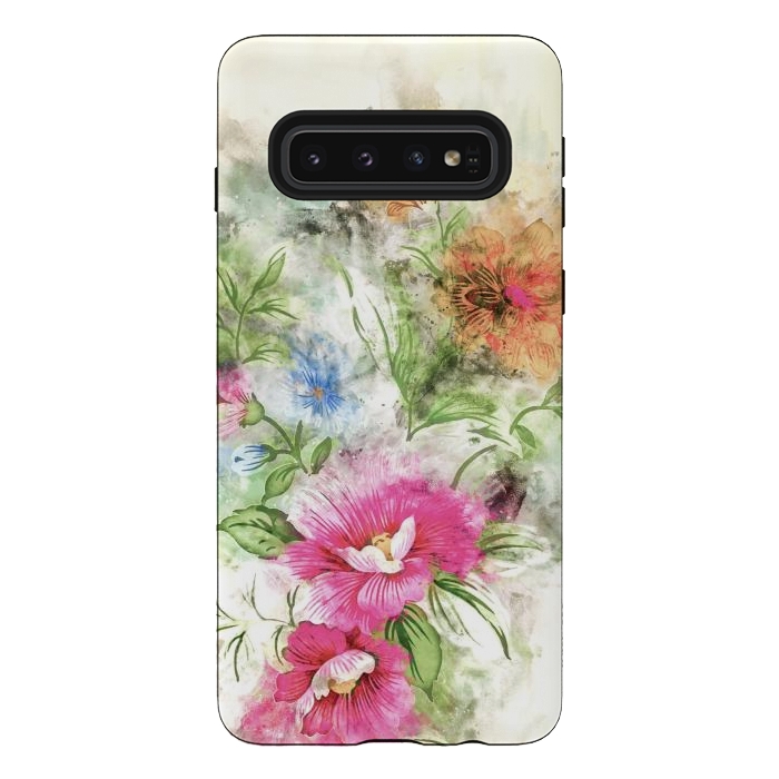 Galaxy S10 StrongFit Couple of Flowers by Creativeaxle