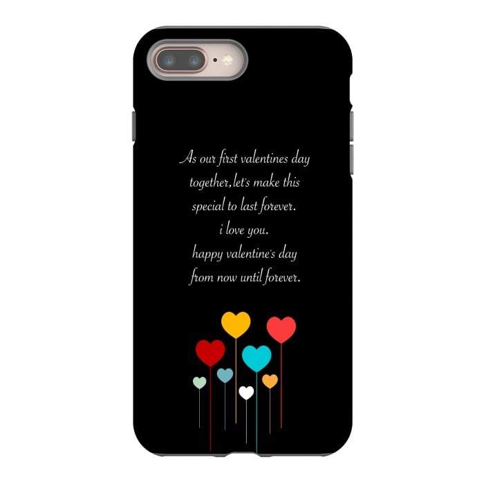 iPhone 7 plus StrongFit first valentines  by TMSarts