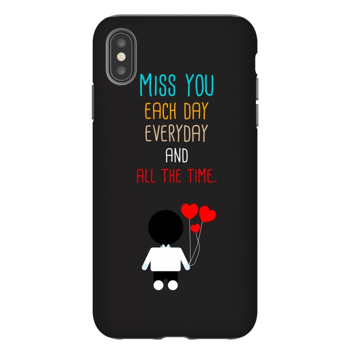 iPhone Xs Max StrongFit miss you all day by TMSarts