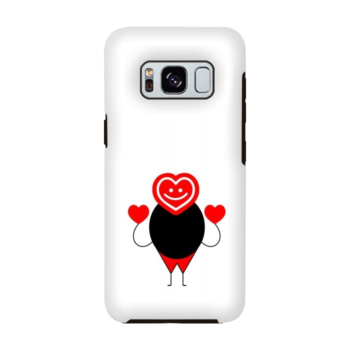 Galaxy S8 StrongFit funny valentine by TMSarts