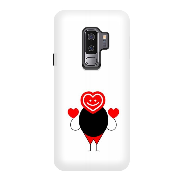 Galaxy S9 plus StrongFit funny valentine by TMSarts
