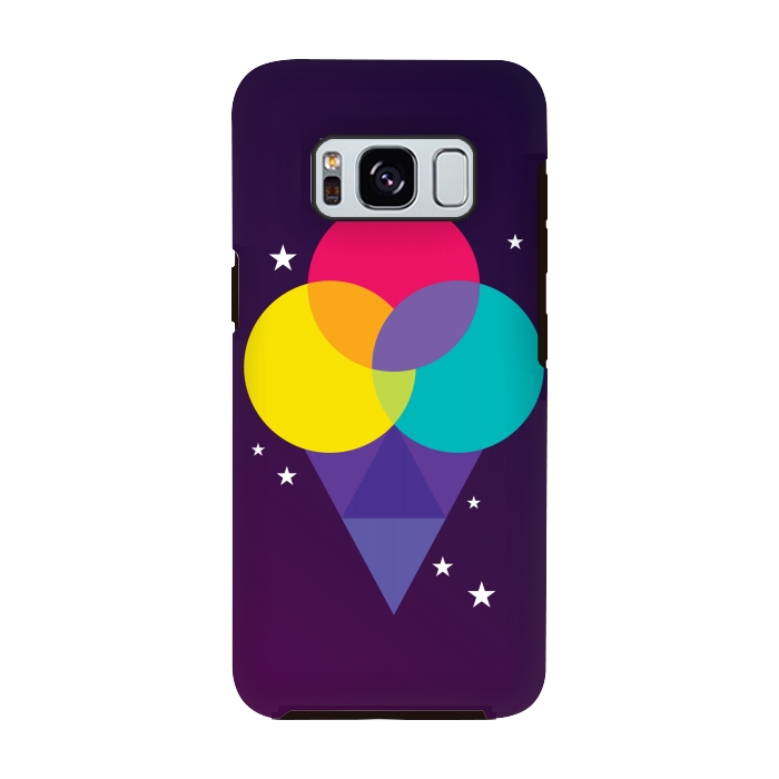 Galaxy S8 StrongFit Midnight Ice Cream by Dellán